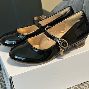 Black Patent Leather Mary Jane Shoes